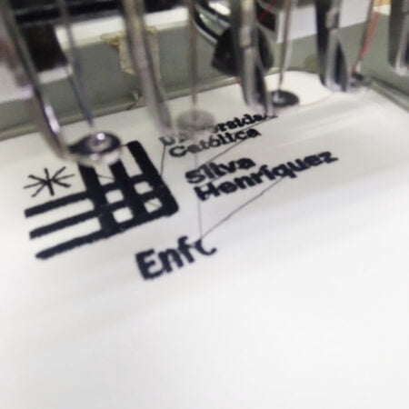 Bordado universidad Silva Henríquez