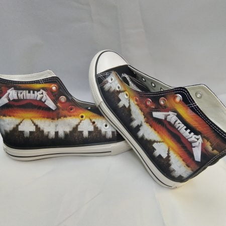 Estampado de Zapatillas Metallica