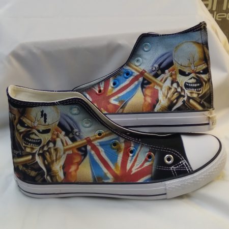 Zapatilla Estampado Iron Maiden