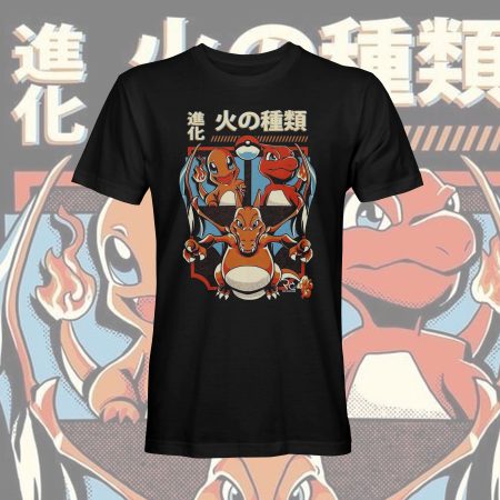 Estampado de poleras -Charmander