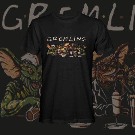 Polera Estampada Gremlins